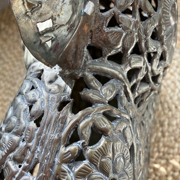 Vintage Raymor Metal Art Cat Sculpture w/ Latched Door Opening - Picture 12 of 16